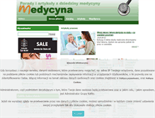 Tablet Screenshot of medycyna.poradnik-zdrowia.pl